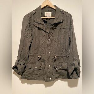 Ashley By 26 International Women's Utility Jacket in Dark Green